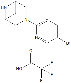 3,6-二氮雜雙環(huán)[3.1.1]庚烷，3-（5-溴-2-吡啶基）-，2,2,2-三氟乙酸鹽（1:2）