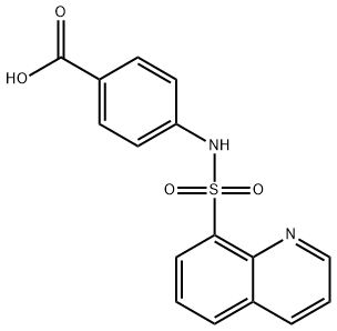 4-(8-喹啉基磺?；被?苯甲酸