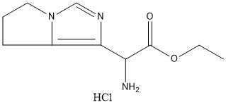 2-氨基-2-(6,7-二氫-5H-吡咯并[1,2-C]咪唑-1-基)乙酸乙酯鹽酸鹽